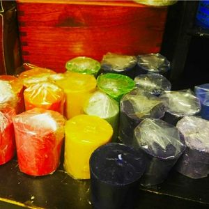 7 chakra candles set